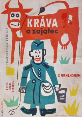 Plakát: Kráva a zajatec