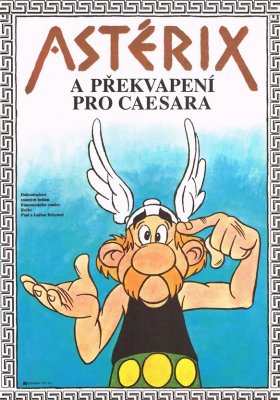 Plakát: Astérix a překvapení pro Caesara