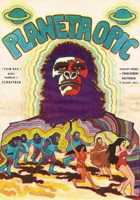 Plakát: Planeta opic
