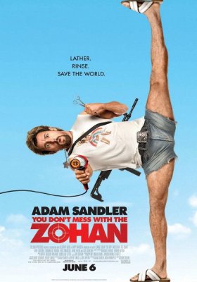 Plakát: Zohan: Krycí jméno Kadeřník
