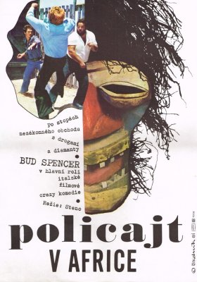 Plakát: Policajt v Africe