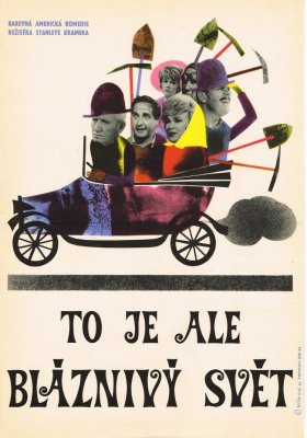 Plakát: To je ale bláznivý svět