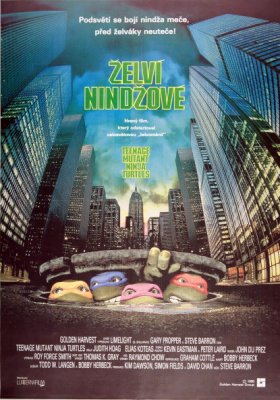 Plakát: Želví nindžové
