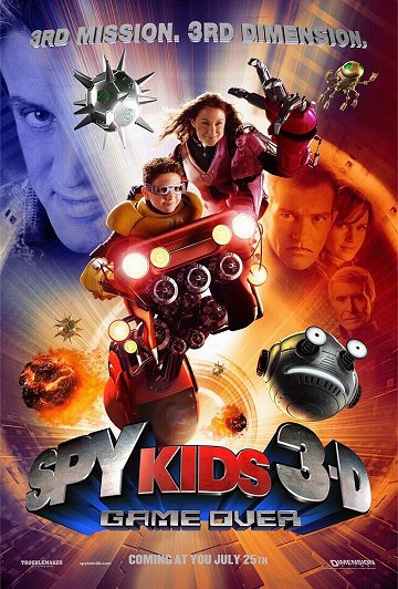 Plakát: Spy Kids 3-D: Game Over