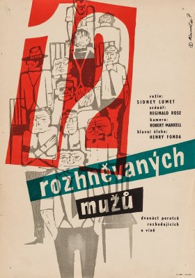 Plakát: Dvanáct rozhněvaných mužů