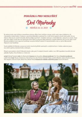 Plakát: Dvě Mařenky