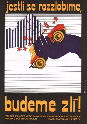 Plakát: Jestli se rozzlobíme, budeme zlí