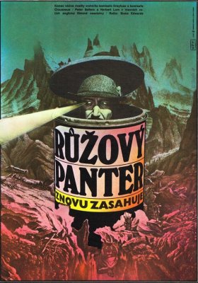 Plakát: Růžový panter znovu zasahuje