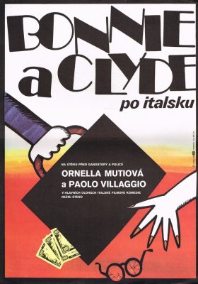 Plakát: Bonnie a Clyde po italsku
