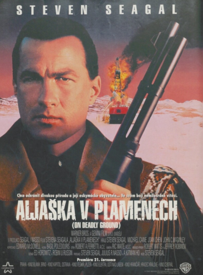 Plakát: Aljaška v plamenech
