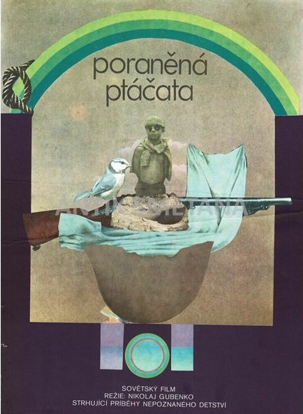 Plakát: Poraněná ptáčata