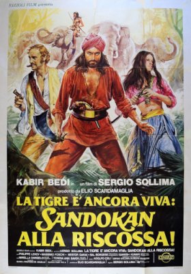 Plakát: Sandokan se vrací