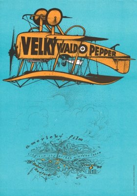 Plakát: Velký Waldo Pepper