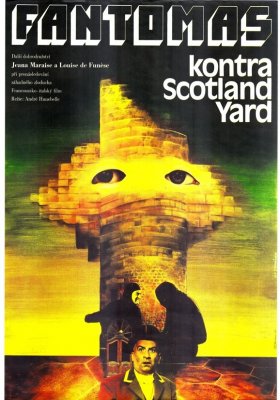 Plakát: Fantomas kontra Scotland Yard