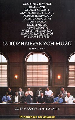 Plakát: Dvanáct rozhněvaných mužů