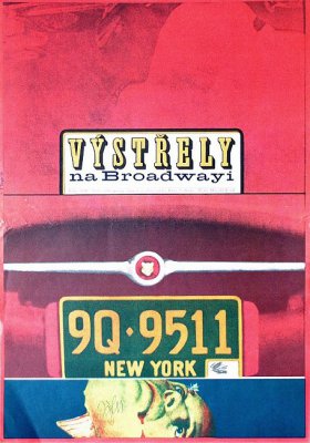 Plakát: Výstřely na Broadwayi