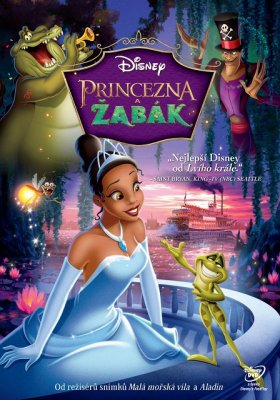 Plakát: Princezna a žabák