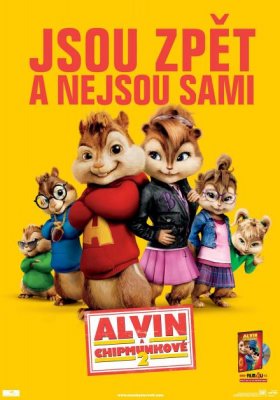 Plakát: Alvin a Chipmunkové 2