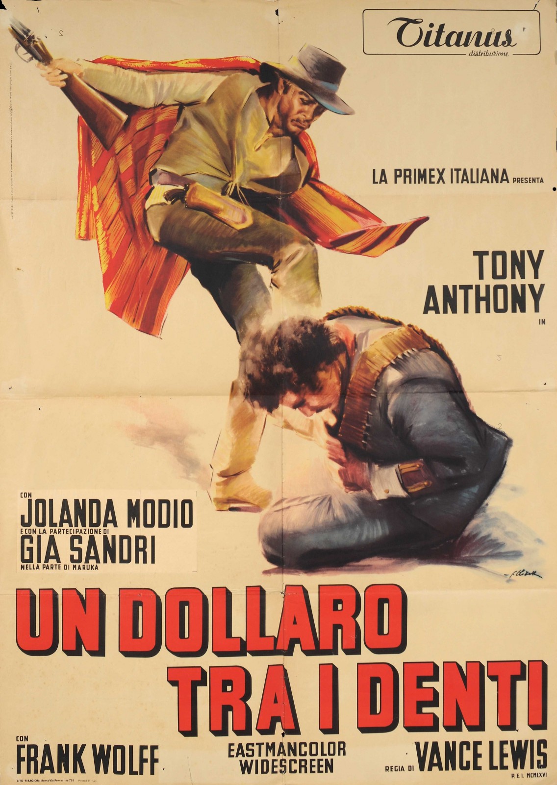 Plakát: Dolar mezi zuby