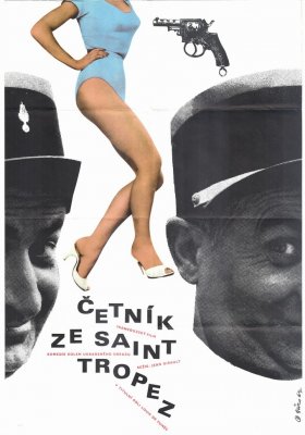 Plakát: Četník ze Saint Tropez
