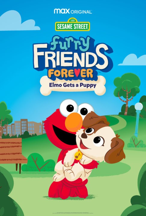 Plakát: Chlupatí kamarádi navždy: Elmo má štěňátko