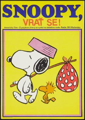 Plakát: Snoopy, vrať se!