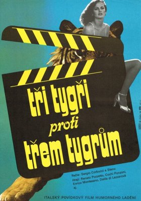 Plakát: Tři tygři proti třem tygrům