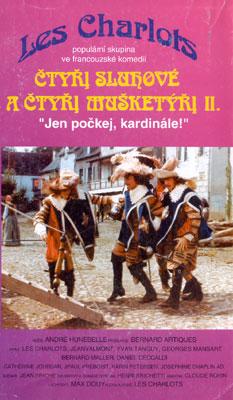 Plakát: Čtyři sluhové a čtyři mušketýři II.
