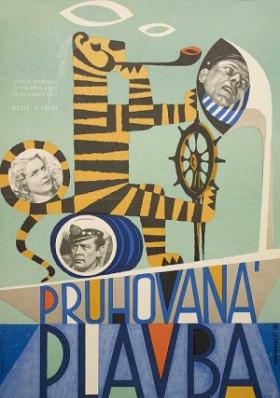 Plakát: Pruhovaná plavba