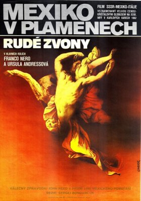 Plakát: Mexiko v plamenech - Rudé zvony