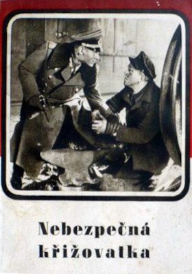 Plakát: Nebezpečná křižovatka