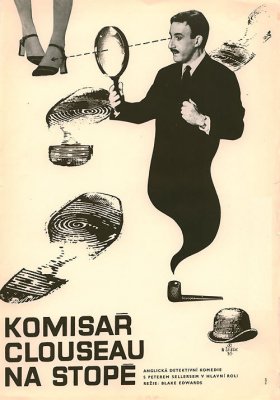 Plakát: Komisař Clouseau na stopě