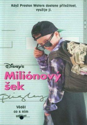 Plakát: Miliónový šek