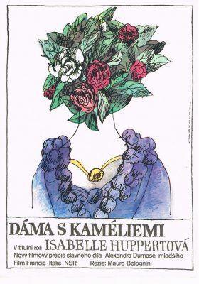 Plakát: Dáma s kaméliemi