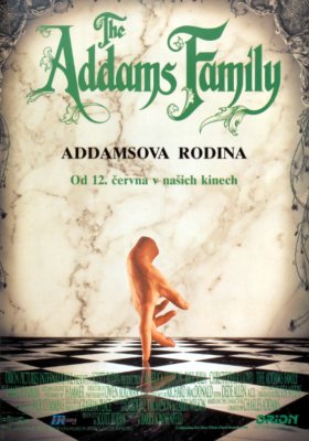 Plakát: Addamsova rodina
