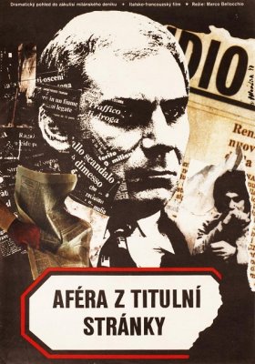 Plakát: Aféra z titulní stránky