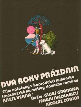 Plakát: Dva roky prázdnin