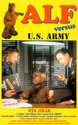 Plakát: Alf versus U.S. Army