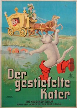 Plakát: Kocour v botách