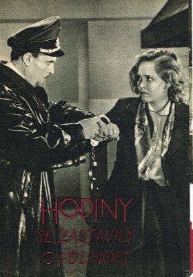 Plakát: Hodiny se zastavily o půlnoci