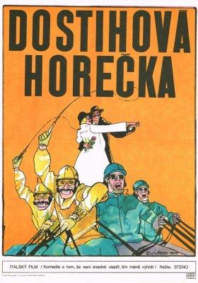 Plakát: Dostihová horečka