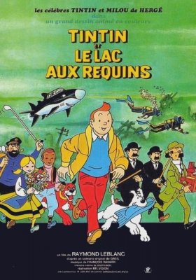 Tintin a jezero žraloků