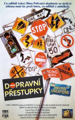 Plakát: Dopravní přestupky