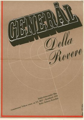 Plakát: Generál della Rovere