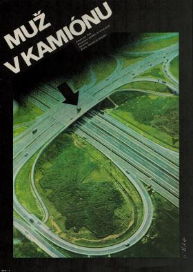 Plakát: Muž v kamiónu