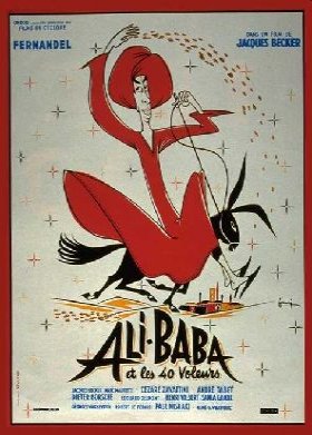 Plakát: Ali - Baba a 40 loupežníků