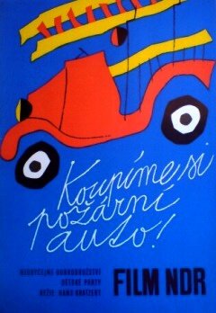 Plakát: Koupíme si požární auto