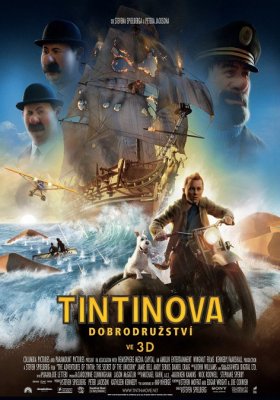 Plakát: Tintinova dobrodružství