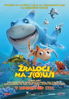 Plakát: Žraloci na s(o)uši