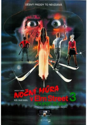 Plakát: Noční můra v Elm Street 3: Bojovníci ze sna